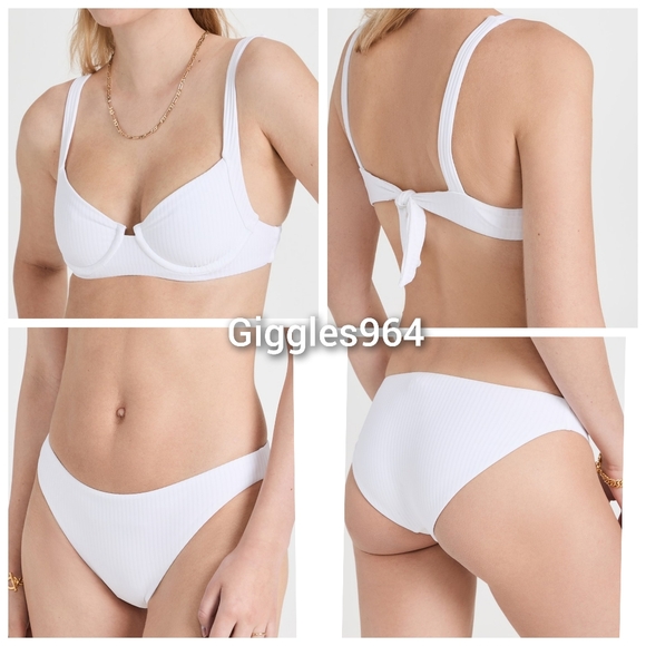 Vitamin A Demi Bra Top Midori Bottom Set - Picture 1 of 5